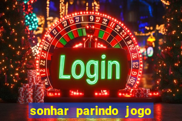 sonhar parindo jogo do bicho